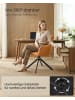 SONGMICS Esszimmerstuhl Tyra in Braun-Schwarz - (B)60 x (H)81.5 x (T)58 cm