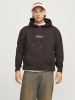Jack & Jones Kapuzenpullover in Chocolate Torte