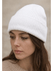 Yuhu Beanie aus Polyester Unisex für Herbst und Winter in Weiß