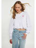 myMo Damen Sweatshirt in Weiss