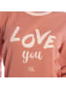 Kisses and Love Schlafanzug in Pink