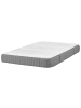 Beliani Matratze HAPPINESS in Grau/Weiß - (W) 120 x (H) 20 x (L) 200 cm H2/3 Mittel