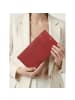 Lazarotti Bologna Leather XL Geldbörse mit Zip-Around Fach Leder 14 cm in red