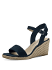 Tamaris Sandalette in blau