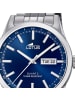 Lotus Analog-Armbanduhr Lotus Classic silber groß (ca. 42mm)