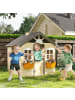 Outsunny Kinderspielhaus 113L x 94B x 134,5H cm