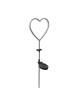 MARELIDA LED Solar Gartenstecker Herz H: 72cm in pink