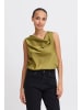 b.young Tanktop BYFAIRCHILD SL BLOUSE 20816138 modische Bluse mit Wasserfallausschnitt in Grün