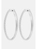Ethische Diamanten Ohrringe aus 375 Weißgold mit Lab Grown Diamant