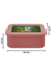 Mr. & Mrs. Panda Lunchbox Waage Astrologie Design ohne Spruch in Rot Pastell