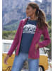 LASCANA ACTIVE Fleecejacke in beere