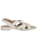 Caprice Sandale in OFFWHITE NAPPA