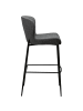 ebuy24 Barhocker Glam Dunkel Grau 49 x 58 cm