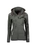 Geographical Norway Softshelljacken in Grau/Schwarz