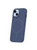 COFI 1453 TFO Silicone Thin Mag kompatibel mit Apple iPhone 14 Dunkelblau in Dunkelblau