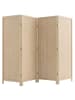 relaxdays Paravent in Natur - (B)160 x (H)170 cm