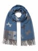 collezione alessandro Schal " Scotty " in blau