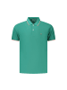 Coveri Moving Grün Herren Poloshirt Hemd aus Baumwolle