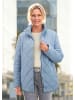 GOLDNER Kurzgröße:  Moderne Winterjacke mit Stehkragen in hellblau