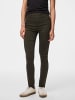 Pieces Jeggings in Forest Night