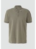 QS Polo-Shirt in 7380_olivgrün
