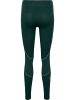 Hummel Leggings Hmlmt Zone Multisport Damen in DEEP TEAL/SULPHUR SPRING