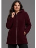 Polarino Fleecejacke in bordeaux