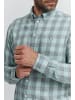 FQ1924 Langarmhemd FQYunus 21900330-ME Langarmhemd mit Button-down-Kragen in Blau
