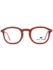 Greater Than Infinity Herren Optische Fassungen Rund Orange