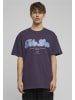 Mister Tee T-Shirt in purplenight