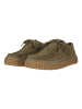 Clarks Schnürschuh Torhill in 3227 Olive Suede