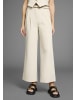 Laura Scott Bundfaltenhose in beige