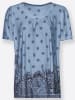WITT WEIDEN Shirt in hellblau-bedruckt