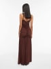 Vila Maxikleid in Shaved Chocolate