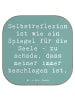 Mr. & Mrs. Panda Bedruckte Untersetzer Spruch Selbstreflexion Sp... in Meeresbrise