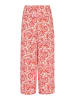 VIRITA Women Pants in Red Multicolor