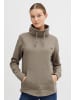 Oxmo Stehkragenpullover OXAmini Tube SW in Grau