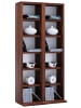 VCM  Holz CD DVD Stand Regal Schrank  Milano in Kern-Nussbaum