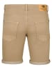 Petrol Industries Jackson Farbige Denim-Shorts Coconut in Braun