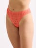 Erlich Textil  DREAMY LACE HIGH WAIST BRAZIL in wilde orange