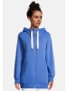 Salzhaut Sweatjacke für Damen in hell-blau