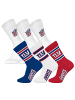 NFL Socken 6er Pack in New York Giants/Weiß
