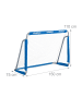 relaxdays 2 x Fußballtor in Blau - (B)150 x (H)110 x (T)75 cm