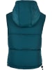 Urban Classics Urban Classics Damen Ladies Recycled Twill Puffer Vest in jasper
