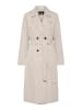 Pieces Trenchcoat in Silver Gray