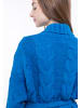 myMo Damen Strickjacke in KÖNIGSBLAU