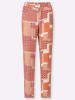 WITT WEIDEN Druck-Hose in champagner-papaya-bedruckt