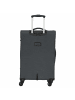 D&N Travel Line 9204 - 4-Rollen-Trolley M 66 cm erw. (grau) in grau