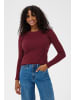 Kaffe Langarm-Shirt KAviba Regular fit in Zinfandel