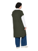 Ulla Popken Pullover in dunkel khaki